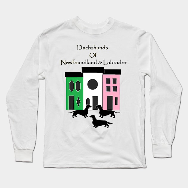 NL Doxies: Larger Font Long Sleeve T-Shirt by NLDoxies